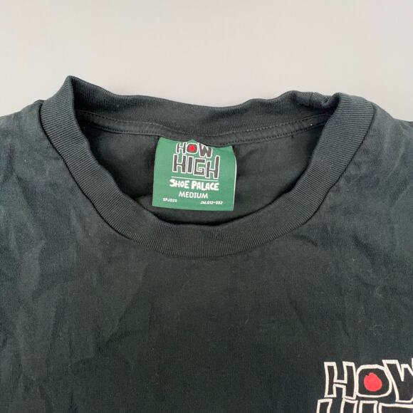 How High Shoe Palace Crop Tee Medium Black - Picture 3 of 6
